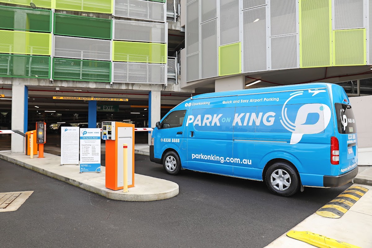 Blue Park on King airport shuttle beside the car park gates